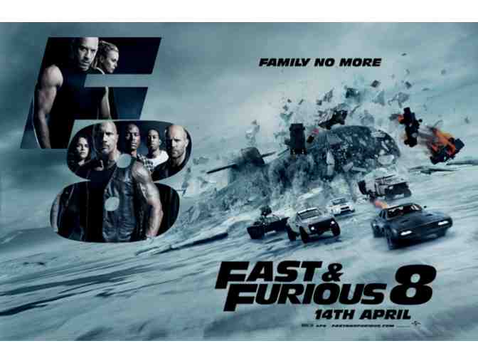 Fast & Furious 8 Movie Set Custom Promo Jacket - Size XLarge
