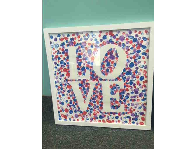 Love, Peace, Hope Art by Sra. Cueva's Class