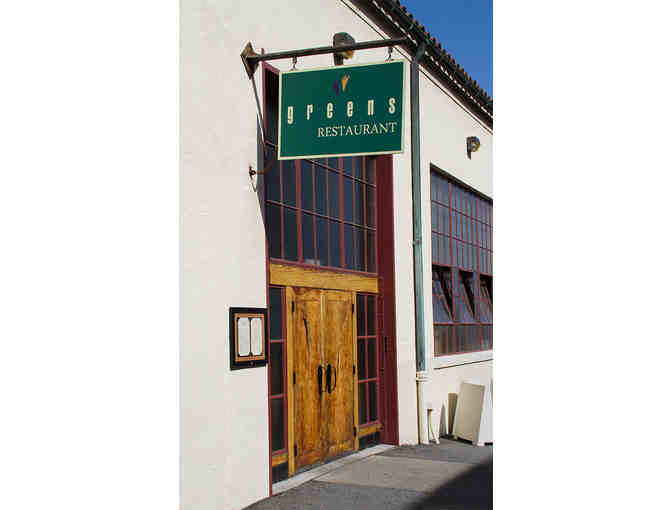 Lunch for four and Mark Leno at the Iconic Greens Restaurant