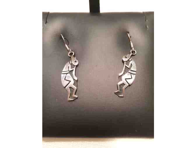 Kokopelli Hopi Dangle Earrings