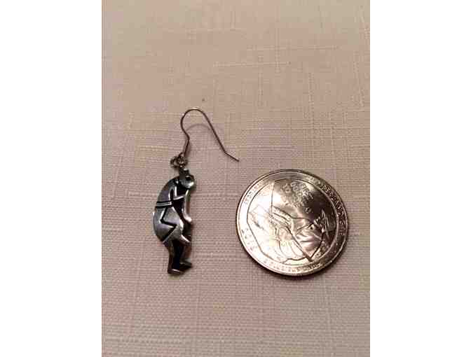 Kokopelli Hopi Dangle Earrings