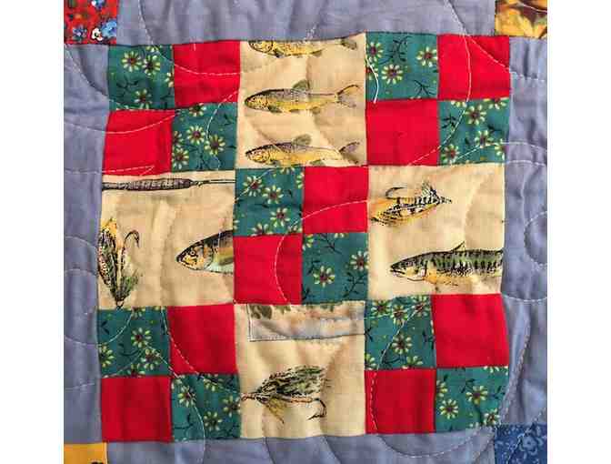 Extraordinary Fly Fishing Quilt