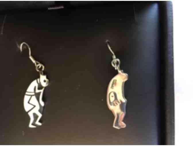 Kokopelli Hopi Dangle Earrings