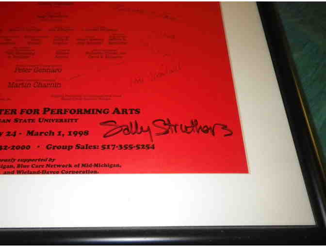 AUTOGRAPHED: Annie Show Poster