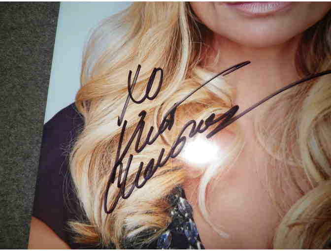 AUTOGRAPHED; KRISTIN CHENOWITH photo