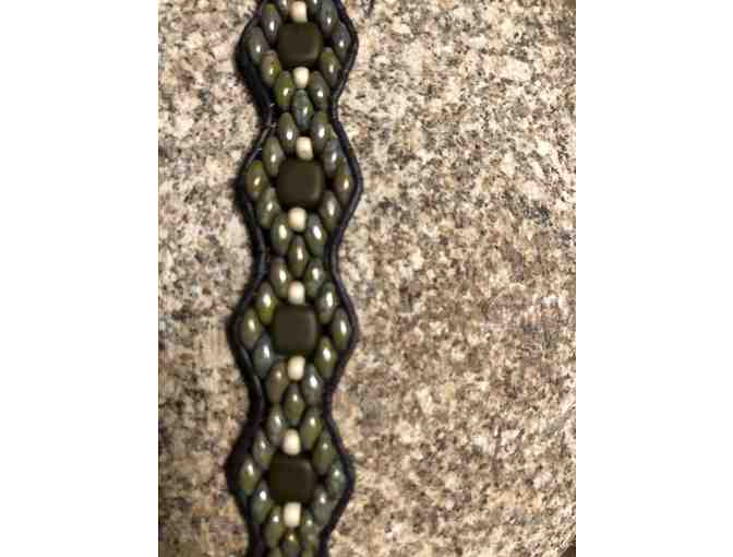 Two Bead Bracelets - Turquoise and Grey