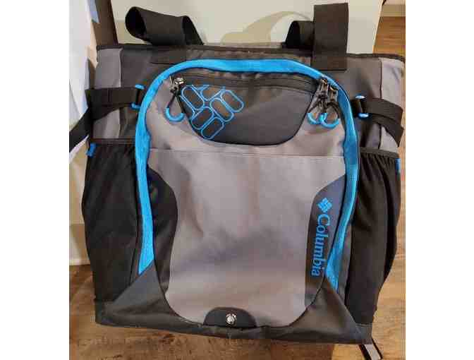 Orvis Fly Fishing Vest and Columbia Backpack Cooler