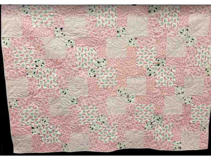 Breast Cancer Survivor Quilt - 58' x 77'