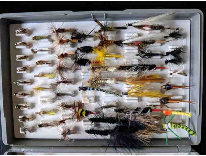 Fly Box filled with 128 flies