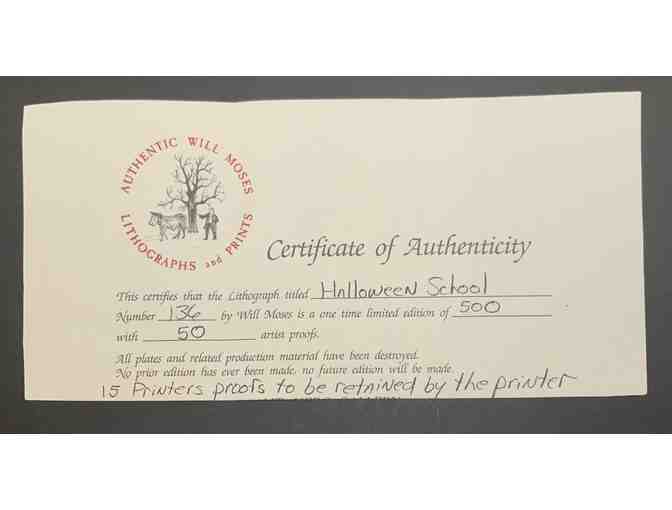 'Halloween School' - Limited Edition Print by Will Moses