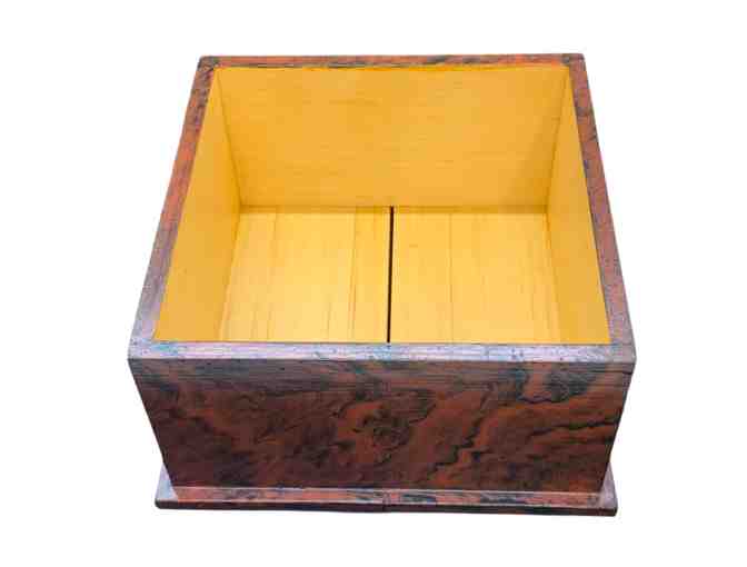 Handmade Grain Painted Box