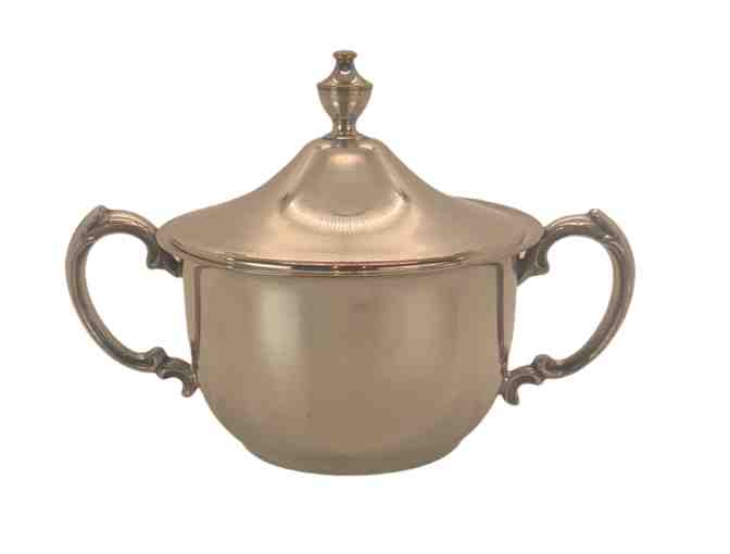 Silver Plate Sugar and Creamer