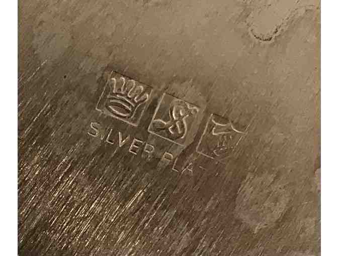 Silver Plate Sugar and Creamer