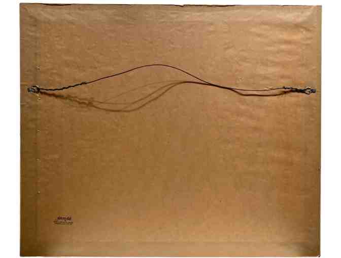 'Gathering of Women' - Traditional Fijian Print by Matenga Kingi