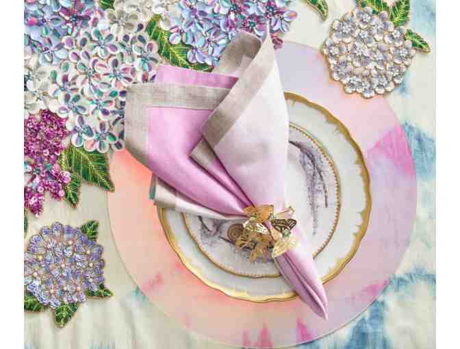 Kim Seybert Hydrangea Table Runner