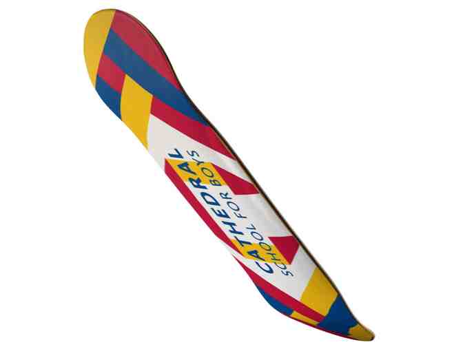 CSB Custom Designed Skateboard Deck - Cathedral 'C' Design