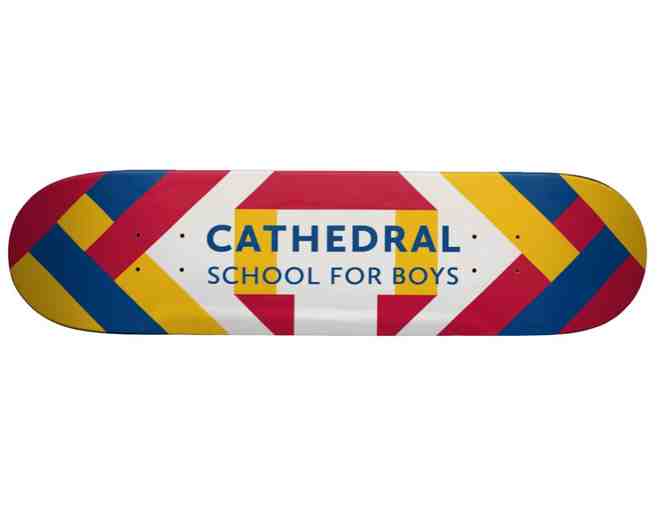 CSB Custom Designed Skateboard Deck - Cathedral 'C' Design