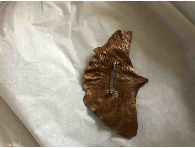 Hand painted Gingko Leaf