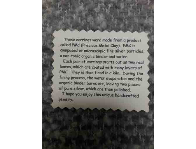 Handcrafted Gingko Earrings