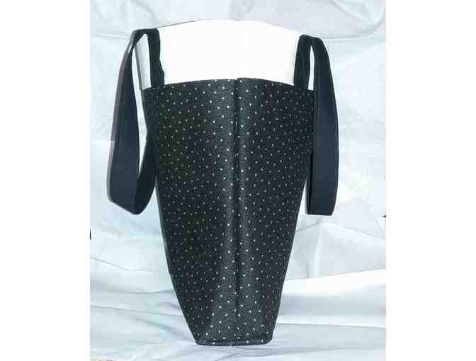 Bound tote in Twilight with an Ivory Lining