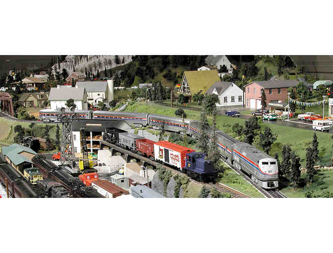 Admission for four (4) adults or children to the Choo Choo Barn!