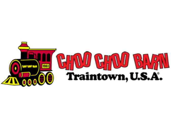 Admission for four (4) adults or children to the Choo Choo Barn!