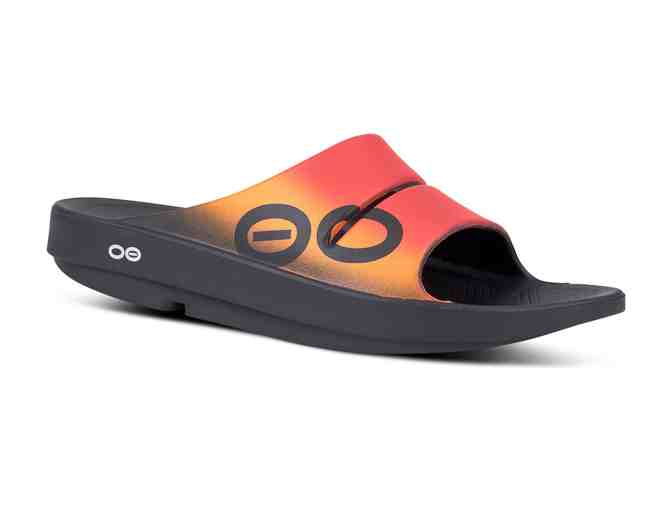 SIZE 8 - WOMEN'S OOAHH SPORT SLIDE SANDAL - FLAME