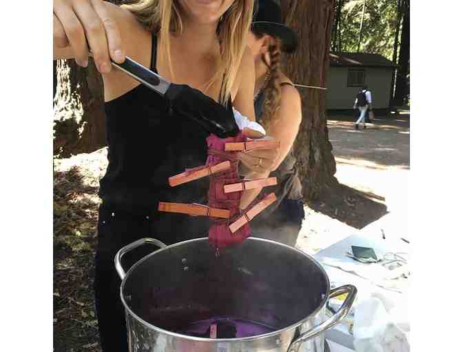 Natural Dye and Shibori Workshop in Topanga