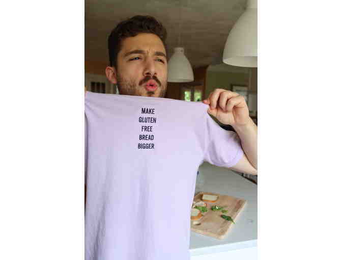 Make Gluten-Free Bread Bigger T-Shirt (Large) + $25 Total Wine Gift Card