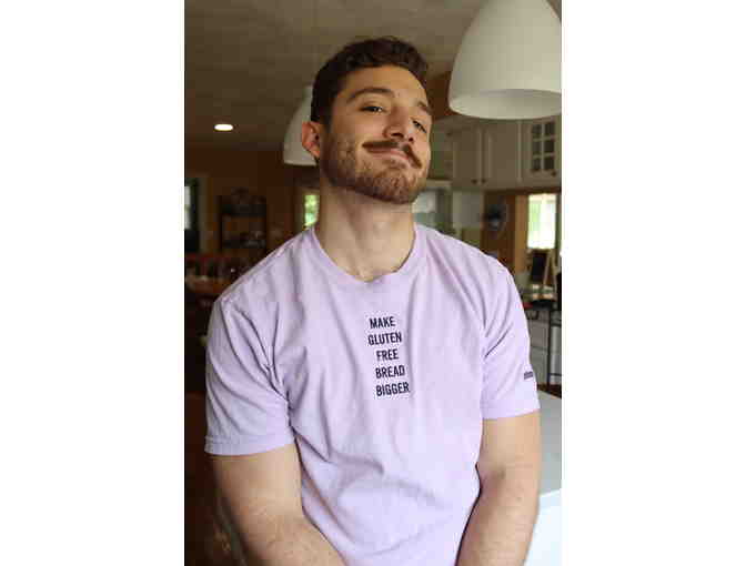 Make Gluten-Free Bread Bigger T-Shirt (Large) + $25 Total Wine Gift Card