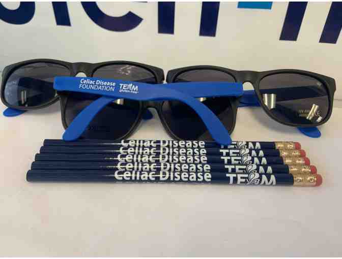 Celiac Disease Foundation Awareness Swag + Sign