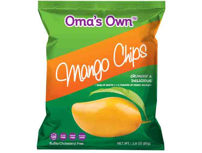 Oma's Own Gluten-Free Noodle Cups, Mango Chips, and Bouillon Cubes (D)