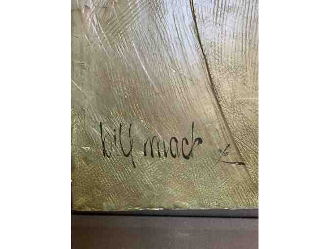 Beethoven Bonded Bronze Bas-Relief Sculpture by Bill Mack