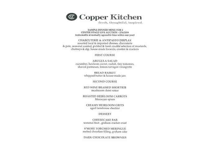 Dinner for 2 Delivered to Your Door