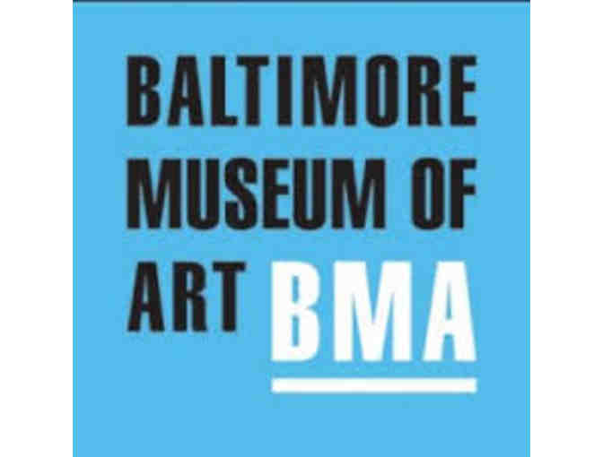 Dual/Family Membership and Catalogue from The Baltimore Museum of Art