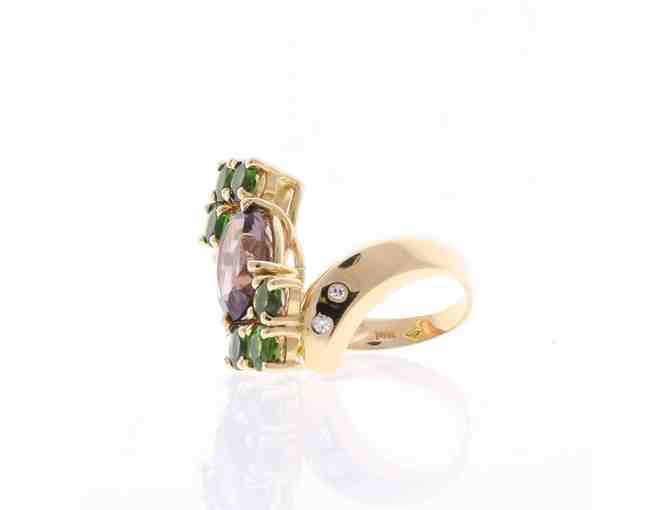 Amethyst & Diamond Ring from Nelson Coleman