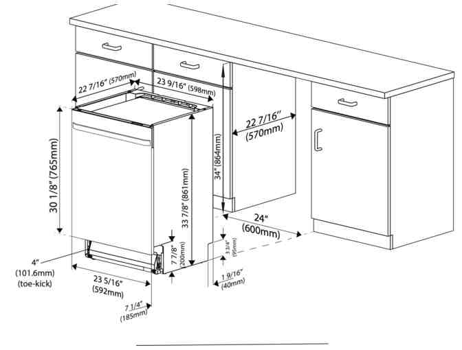 Beko Dishwasher - silent technology