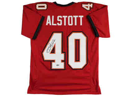 Mike Alstott Buccaneers Signed Jersey!