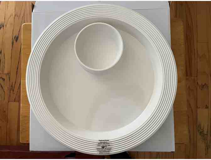 My Italian Table Basket! Nora Fleming Chip and Dip Tray!