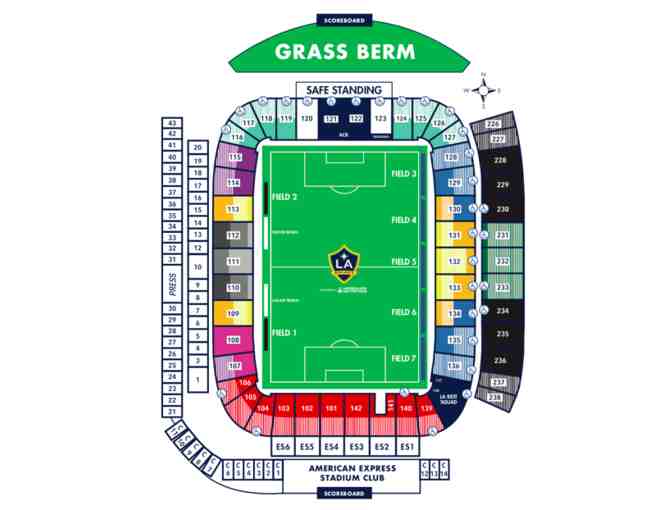 LA Galaxy Soccer vs. Nashville SC - 4 Tickets & Parking