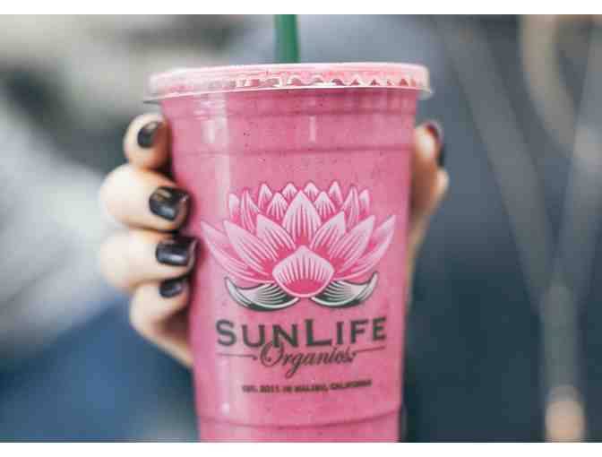 $25.00 Gift Card - SunLife Organics Juice Bar