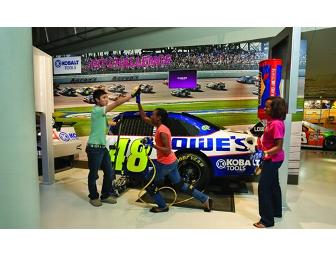 NASCAR Hall of Fame 4 admission tickets