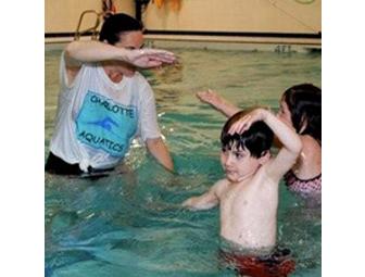 Charlotte Aquatics 8 week session of swim lessons