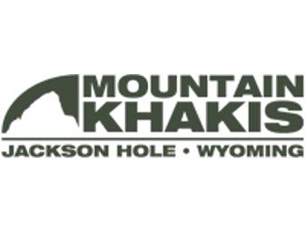 Mountain Khakis - complimentary pair of pants for men or women