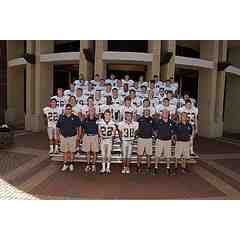 Coach Larry McNulty and the Varsity Football Team