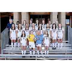 Coach Lee Horton and the Varsity Girls Soccer Team