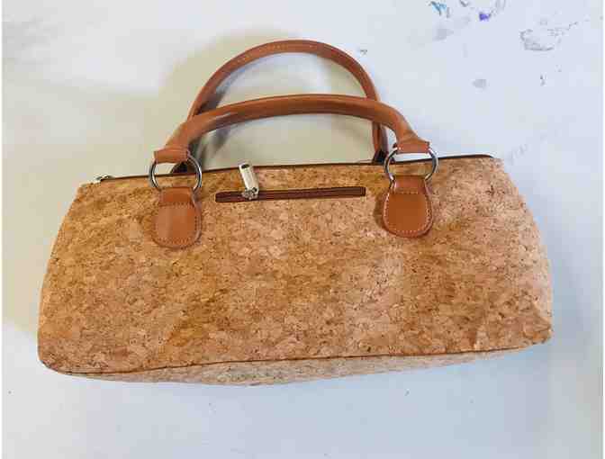 Cork Wine Bottle Handbag