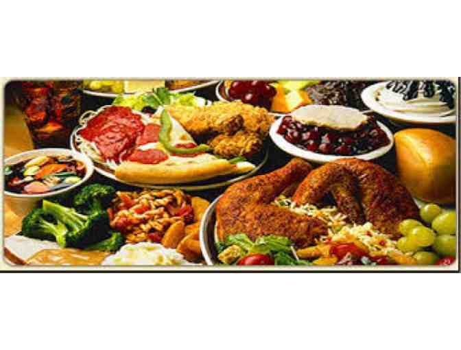 5 $10 Golden Corral Gift Certificates