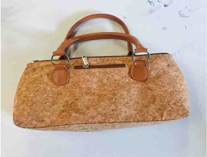 Cork Wine Bottle Handbag