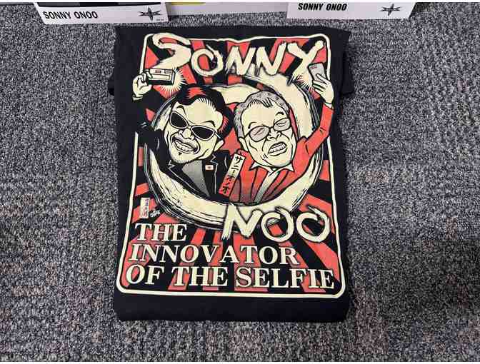 Sonny Onoo Signed Auto Photographs & T-Shirt